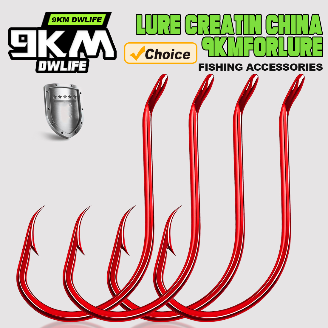 Fishing Hook Circle - 9KM 100 Uds anzuelo de pulpo