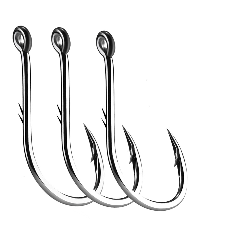 Fishing Hook Circle - Iseama-anzuelo de pesca circular con ojos