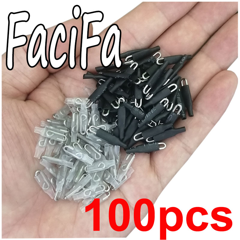 Fishing Hook Stainless Steel - 100 piezas Enganche Rapido broches de