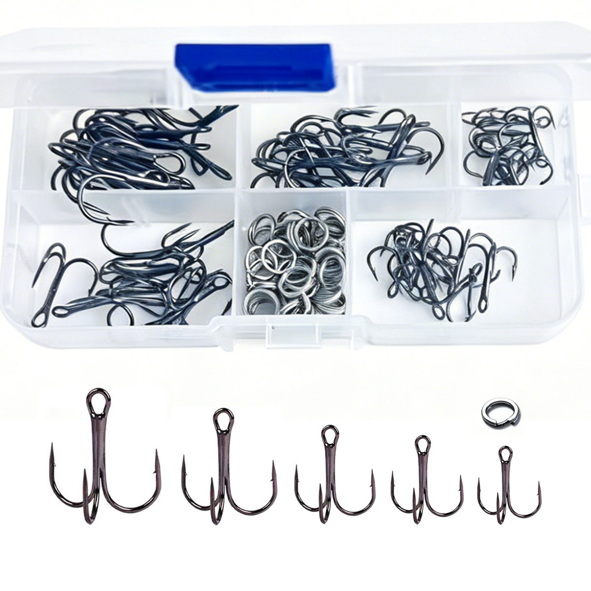 Fishing Hook Circle - Kit de Anzuelos Triples para Pesca,