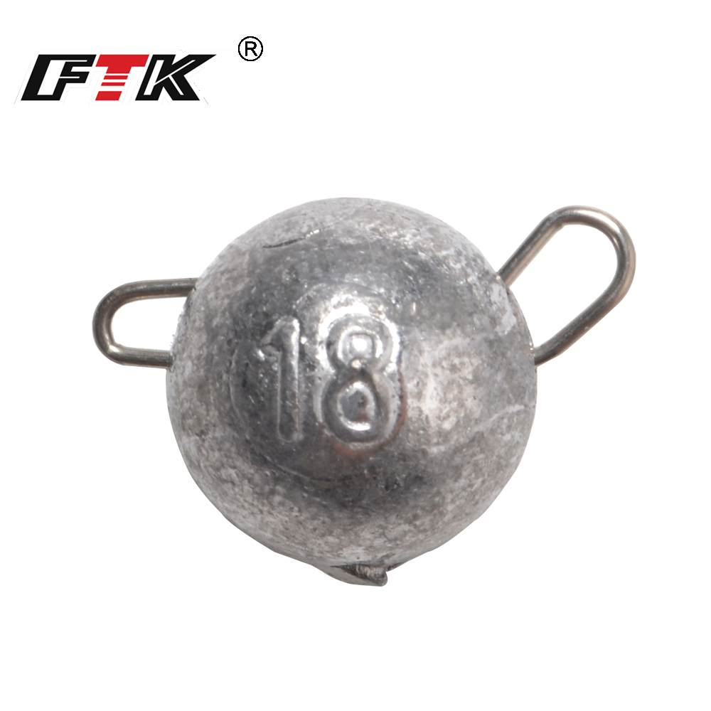 Fishing Hook Jig - FTK 5 uds supercontinente plomo cabeza