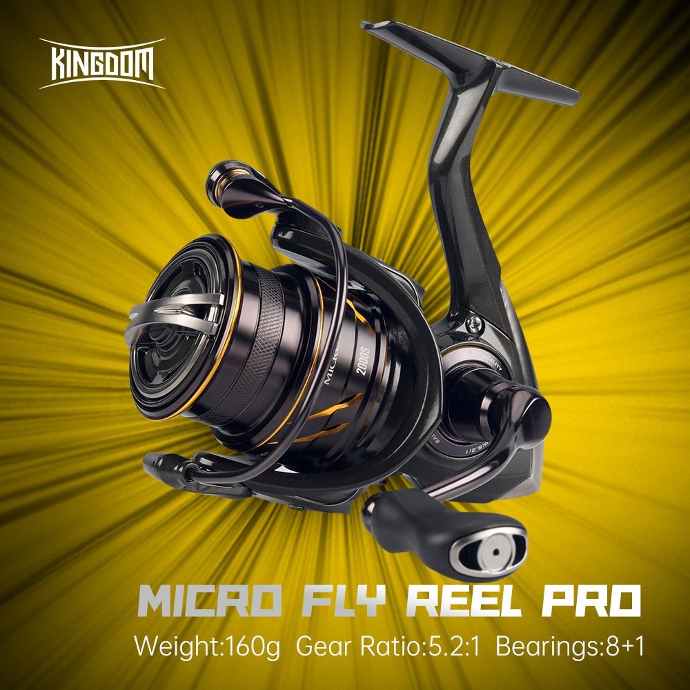 Abu Garcia Reel Revo - Carrete de Pesca Kingdom Micro Fly