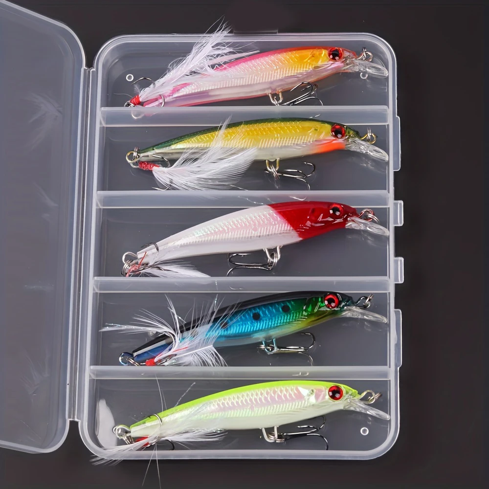 Señuelo de pesca de pececillo  - Fishing Hook Box reseña y precio