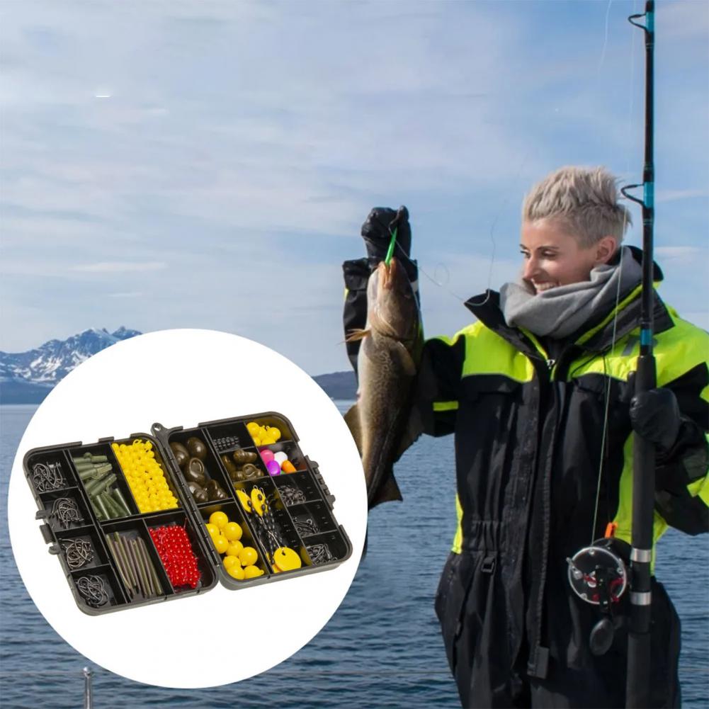 Set de Accesorios de Pesca, Ki - Fishing Hook Box reseña y precio