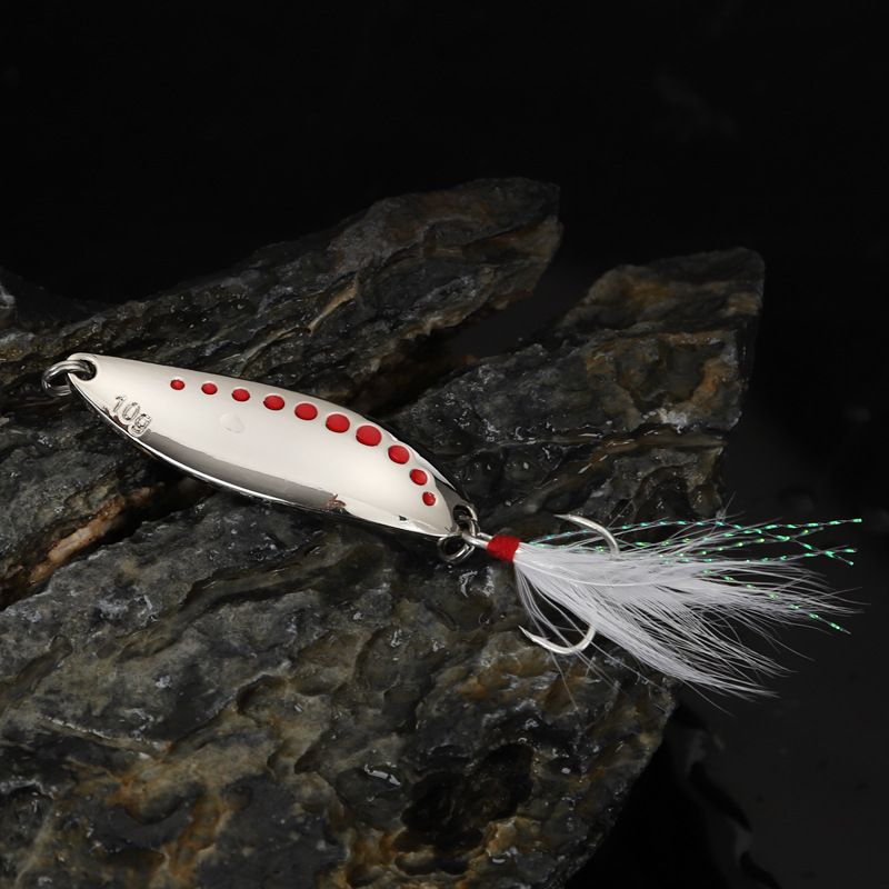 1 Uds 5g-20gMetal Spinner cuch - Fishing Hook Treble reseña y precio