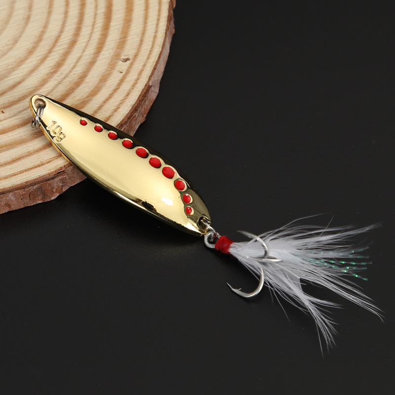 1 Uds 5g-20gMetal Spinner cuch - Fishing Hook Treble reseña y precio