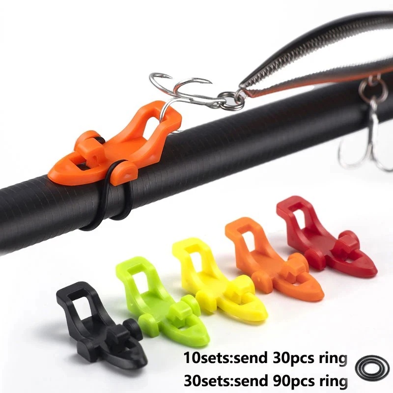 10/20/30 piezas Soporte de seg - Fishing Hook Jig reseña y precio