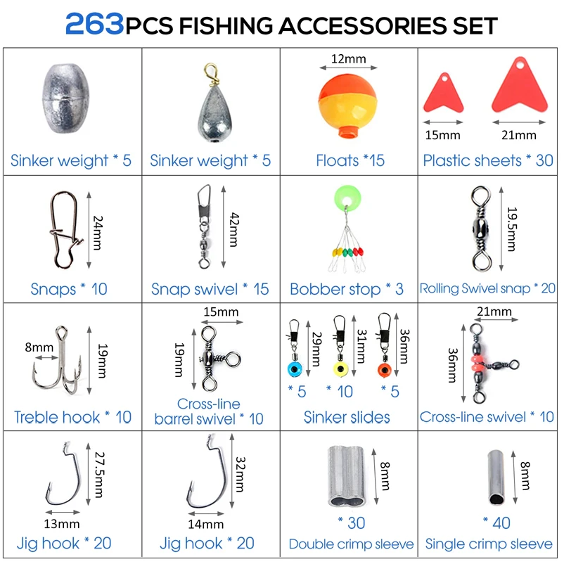 Juego de accesorios de pesca a - Fishing Hook Jig reseña y precio
