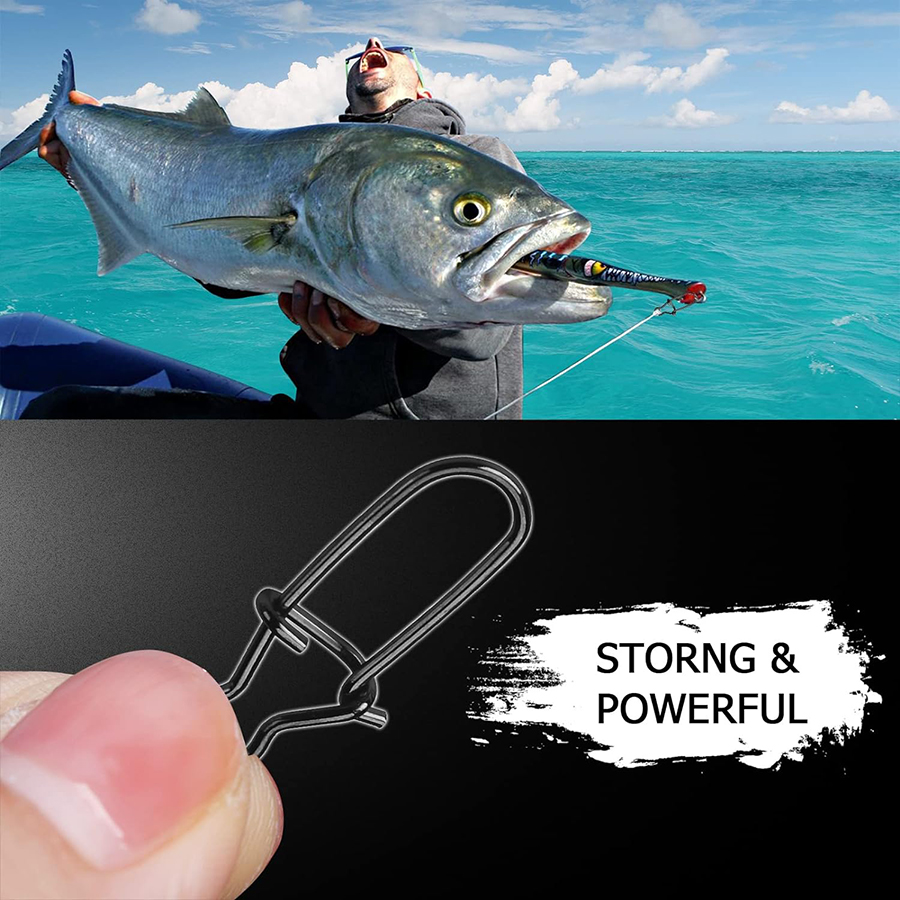 50 Uds. Broches Crankbait de a - Fishing Hook Stainless Steel reseña y precio