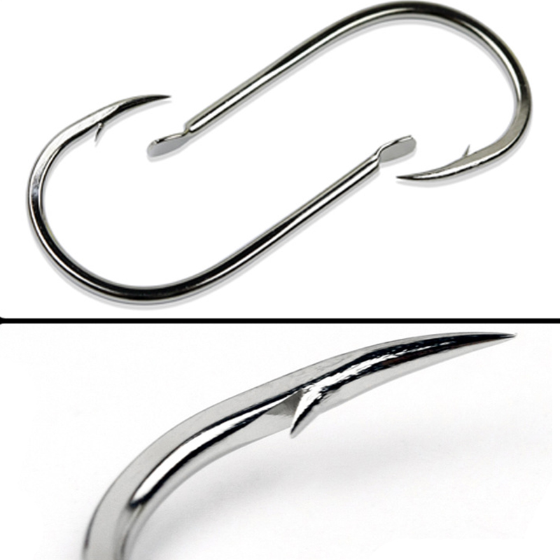 Anzuelos de pesca con púas de  - Fishing Hook Circle reseña y precio