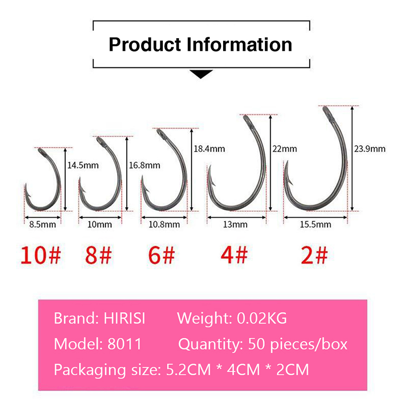 Nuevos Anzuelos Hirisi en Caja - Fishing Hook Box reseña y precio