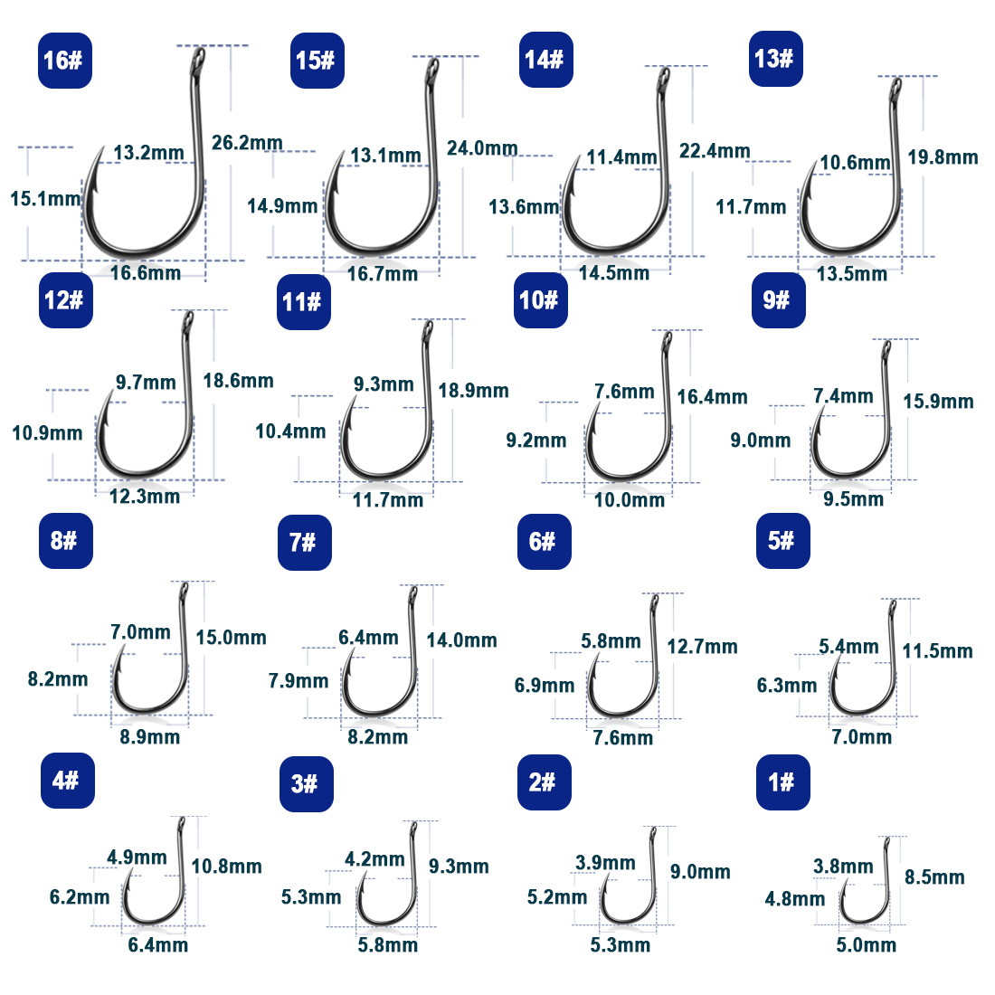 5 señuelos de pesca Micro VIB  - Fishing Hook Treble reseña y precio