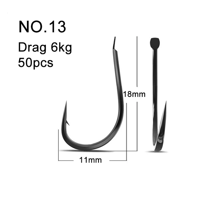 50 Uds. Anzuelos de pesca pequ - Fishing Hook Circle reseña y precio