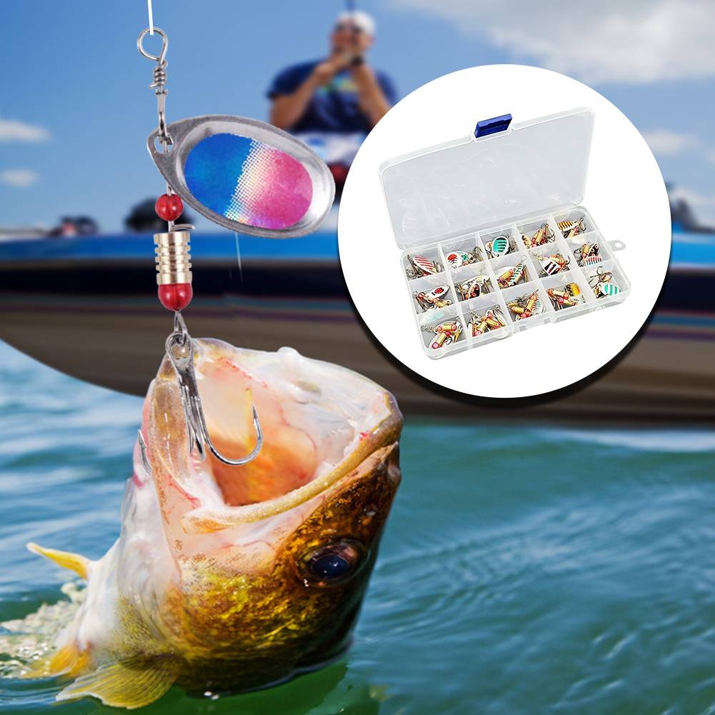 30 señuelos de pesca tipo cuch - Fishing Hook Treble reseña y precio